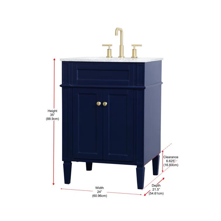 Lessie 24'' Single Bathroom Vanity