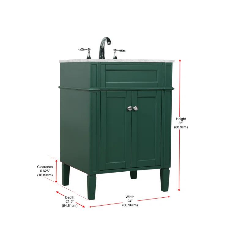 Lessie 24'' Single Bathroom Vanity