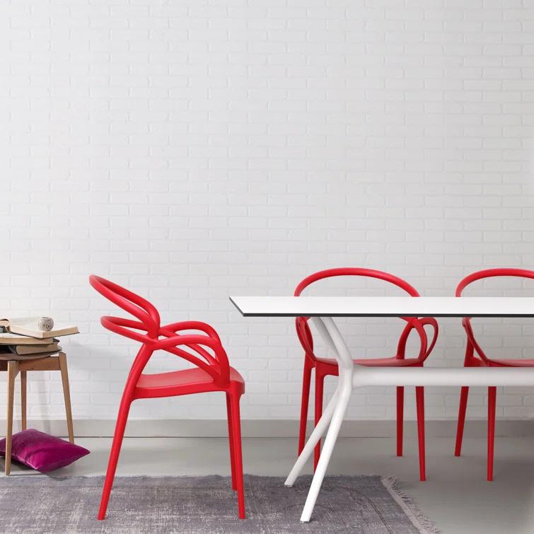 Farrah Synthetic Laminate Outdoor Dining Table