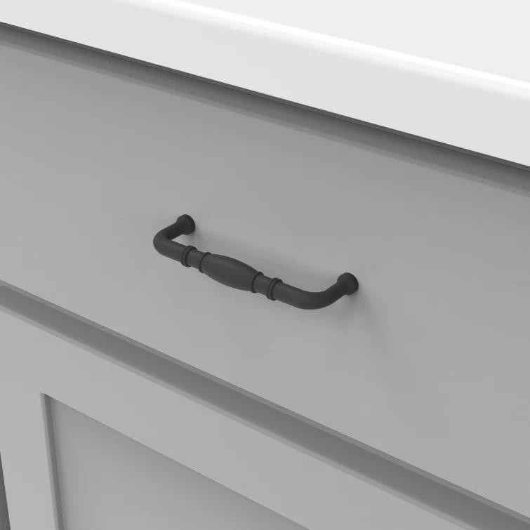 Williamsburg Kitchen Cabinet Handles, Solid Core Drawer Pulls for Cabinet Doors