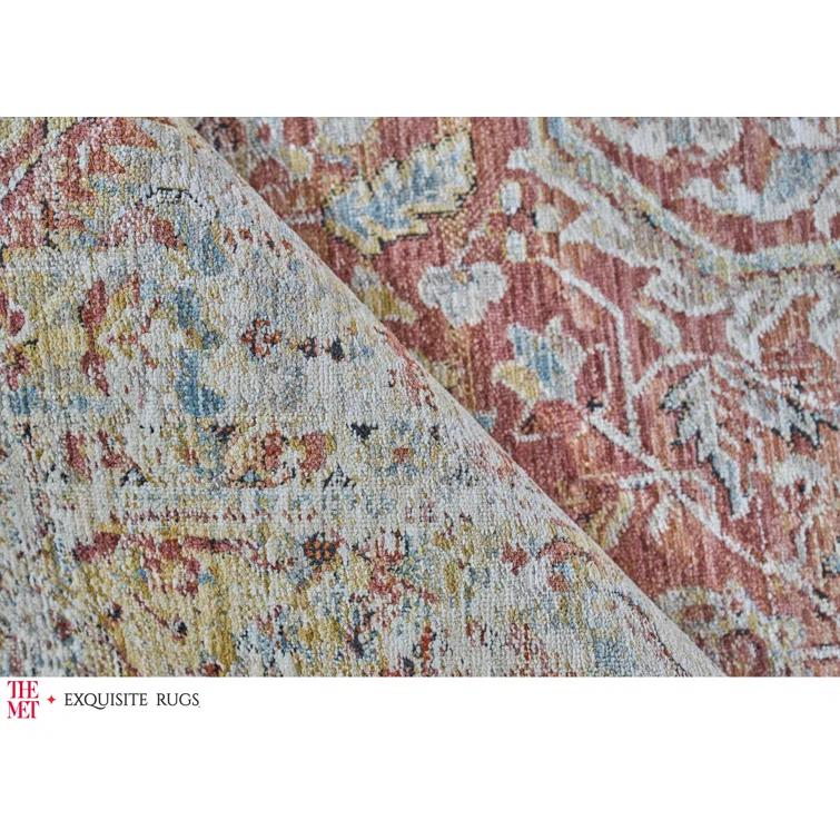 The Met x Exquisite Rugs Antique Beige/Rust Area Rug