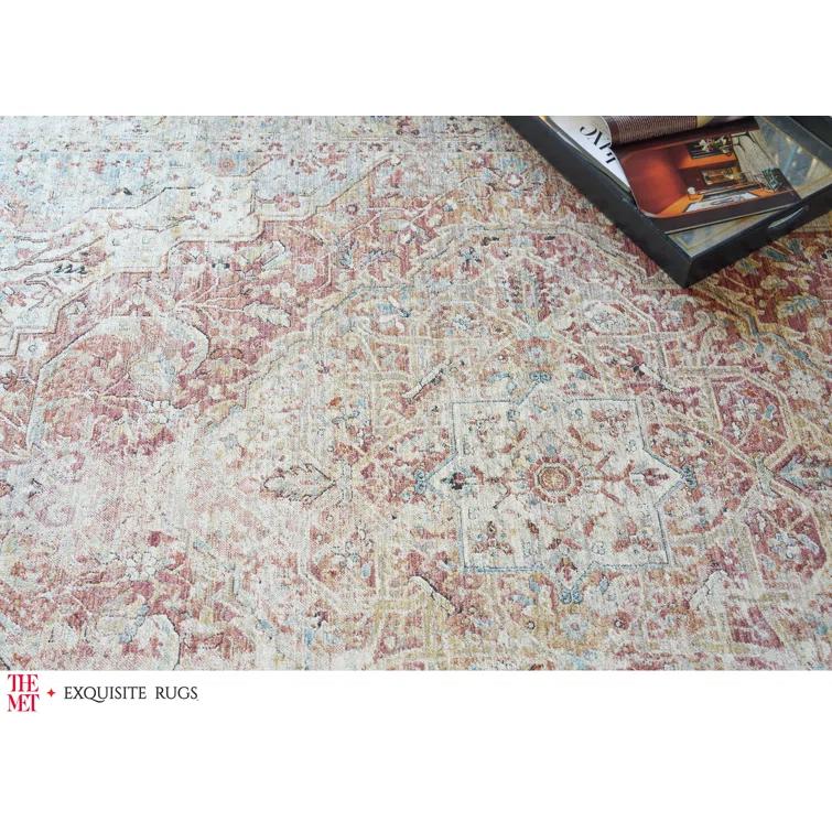 The Met x Exquisite Rugs Antique Beige/Rust Area Rug