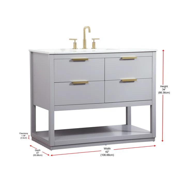 Felicity 42'' Single Bathroom Vanity