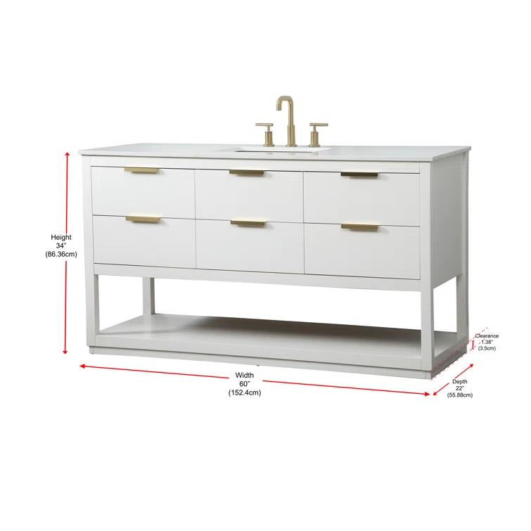 Felicity 60'' Single Bathroom Vanity