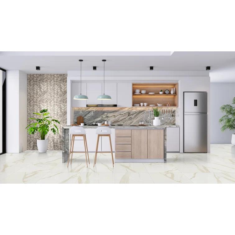 Ackland Eden 24" x 24" Matte Porcelain Stone Look Floor & Wall Tile