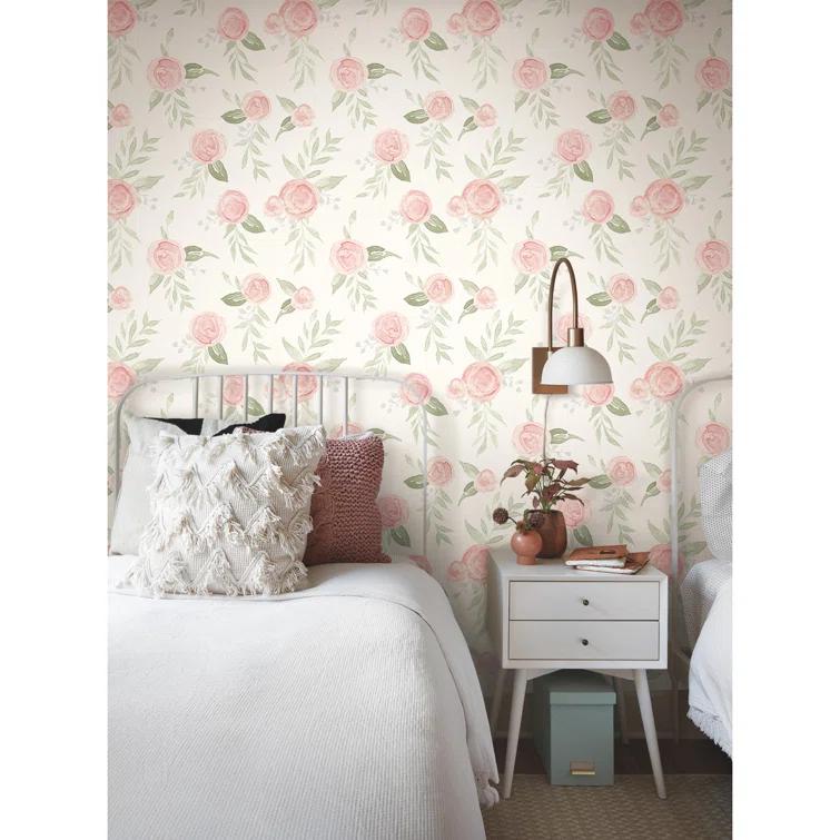 Watercolor Roses Wallpaper