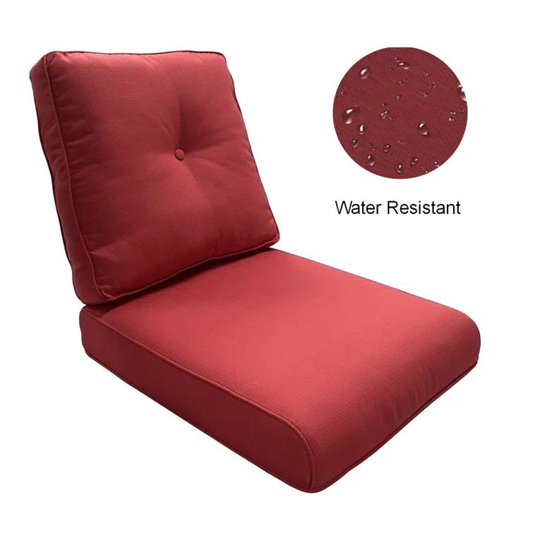 Carolina Outdoor Wicker Swivel Glide Chair with Cushions