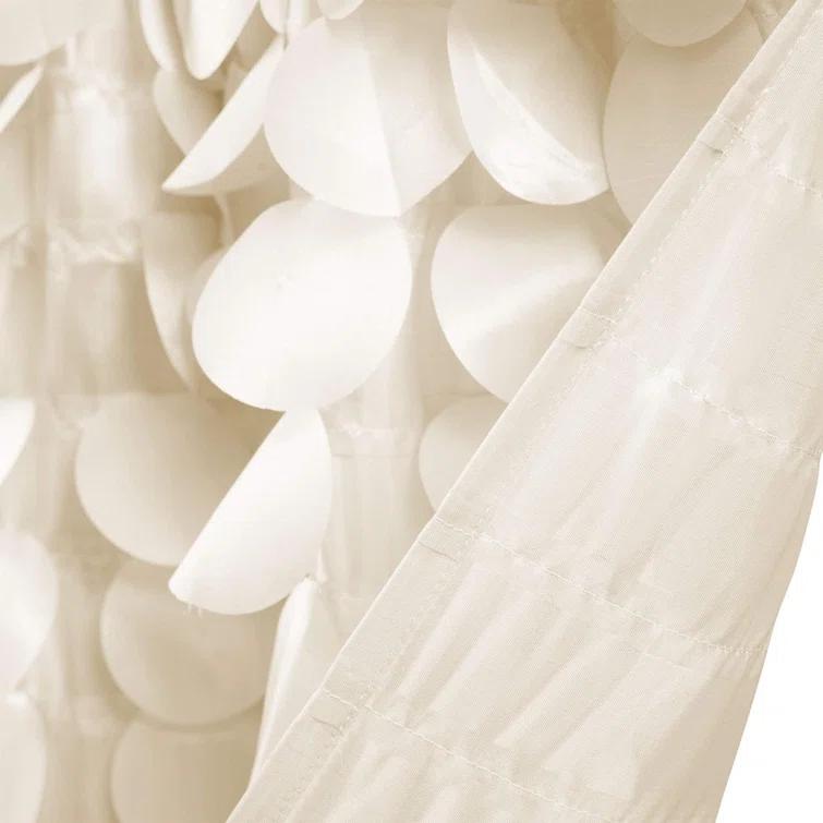 Lush Decor Gigi Scalloped Window Valance