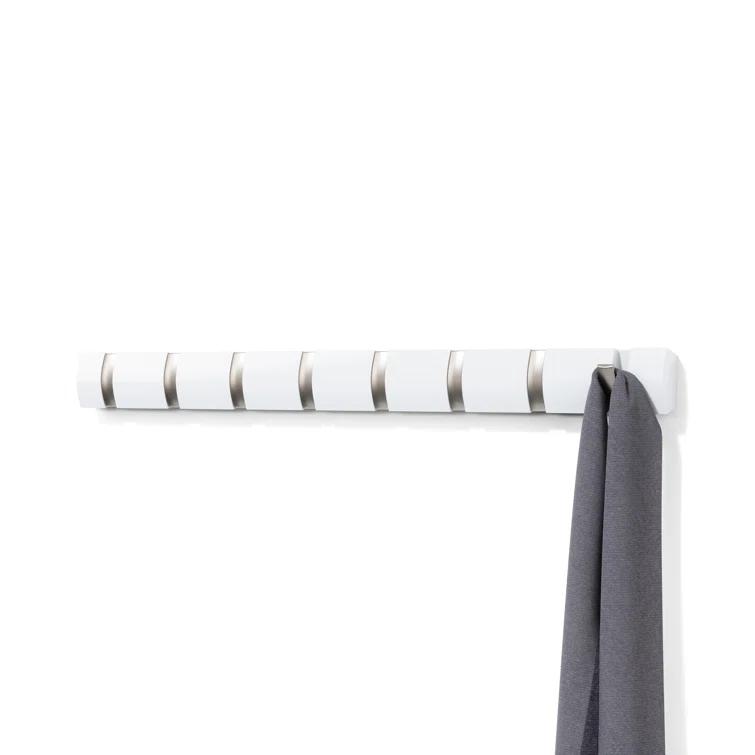 Flip 8 - Hook Solid Wood Coat Rack