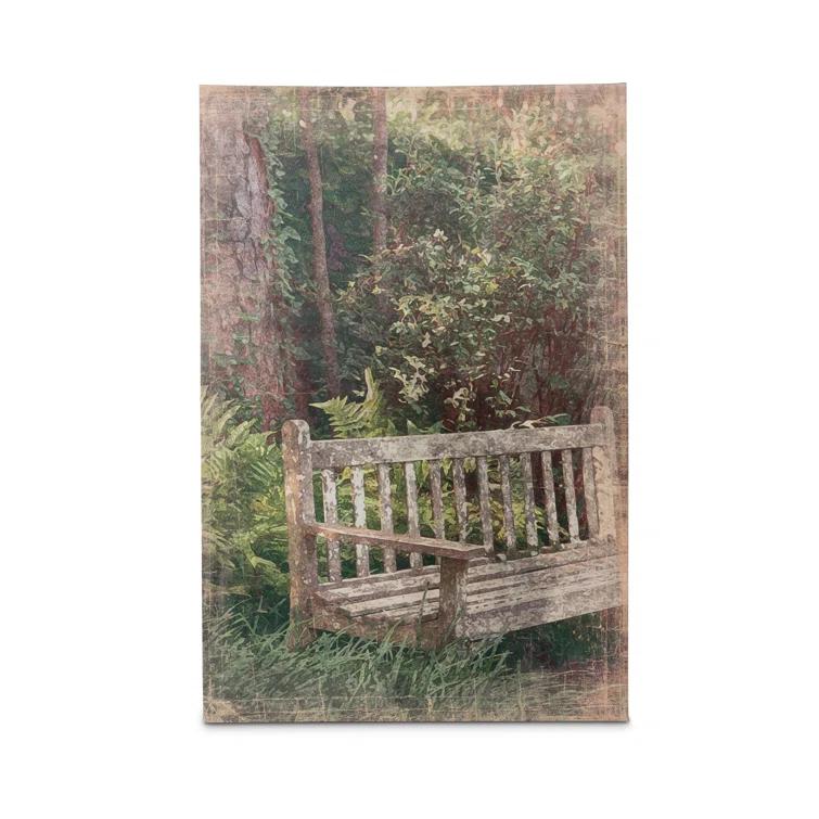 Park Hill Collection " Secret Garden Bench "