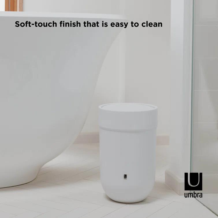 Touch Lidded Waste Can