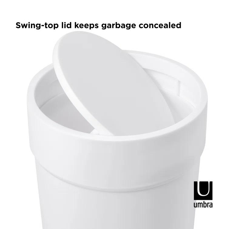 Touch Lidded Waste Can