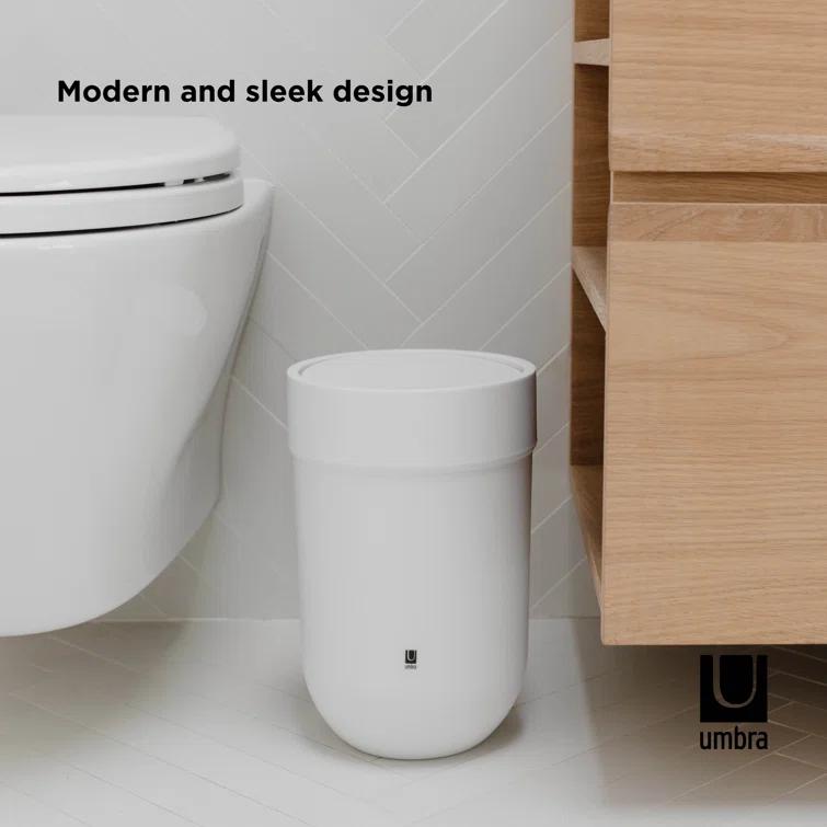Touch Lidded Waste Can