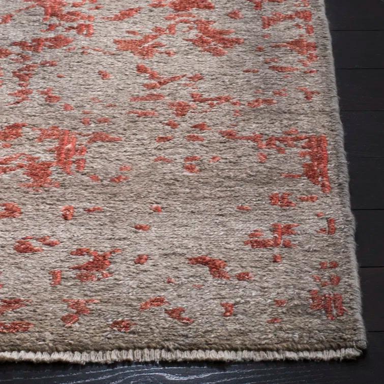 Centennial Hand Knotted 80% Viscose, 20% Cotton Floral Rug