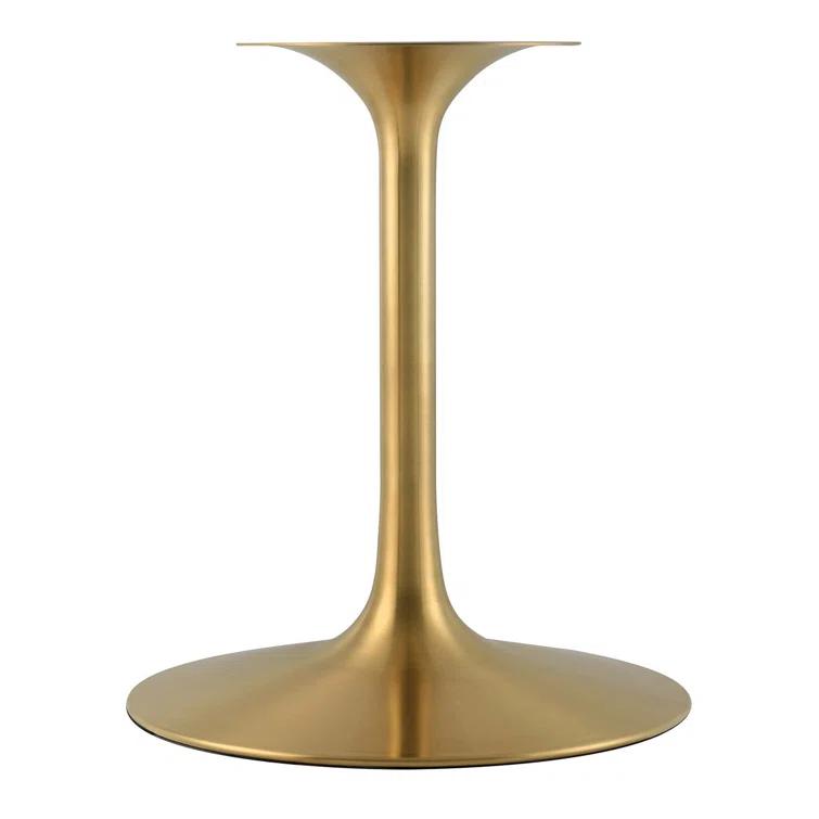 Modway Lippa Bar Table, Artificial Marble Round Top, by Modway | Wayfair