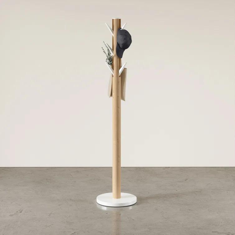 9 - Hook Freestanding Coat Rack