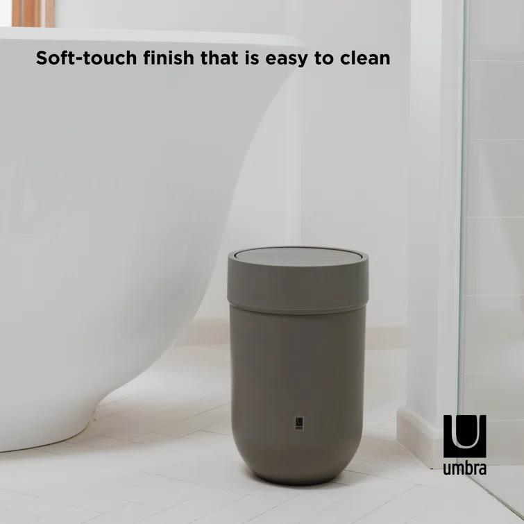 Touch Lidded Waste Can