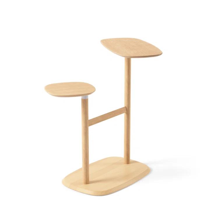 Swivo Solid Wood End Table