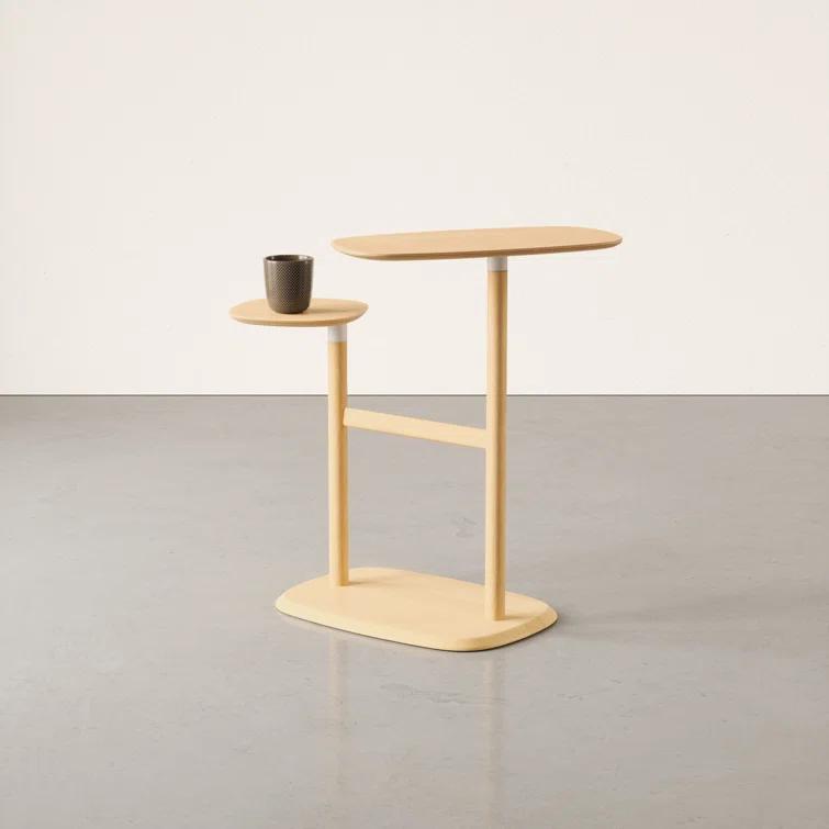 Swivo Solid Wood End Table