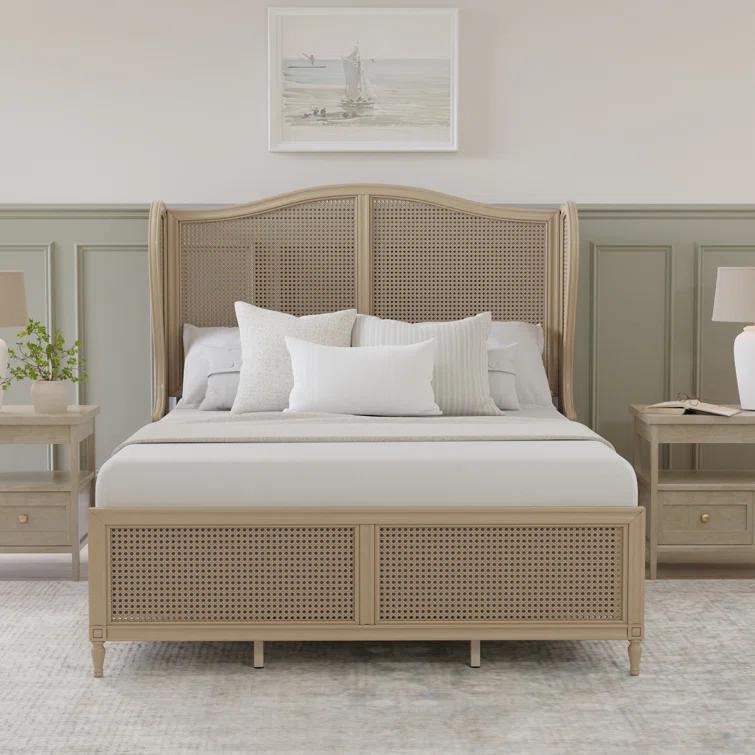 Gia Wingback Storage Bed