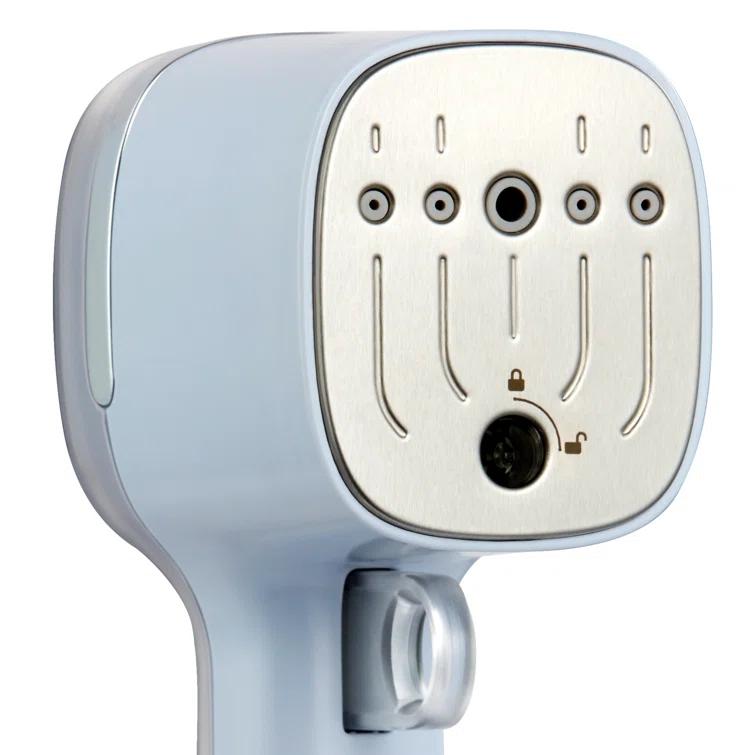SALAV Quicksteam Travel Garment Steamer with 10-Second Heating Time and Brush Creaser Attachment