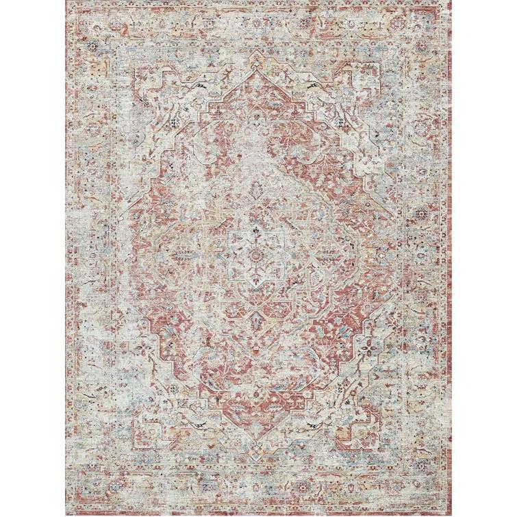 The Met x Exquisite Rugs Antique Beige/Rust Area Rug