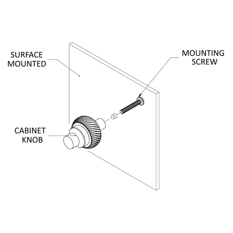 1 3/4" Novelty Knob