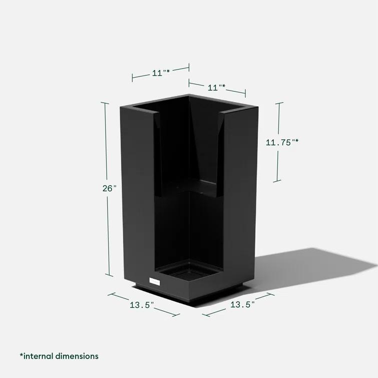 Block Series Pedestal Planter