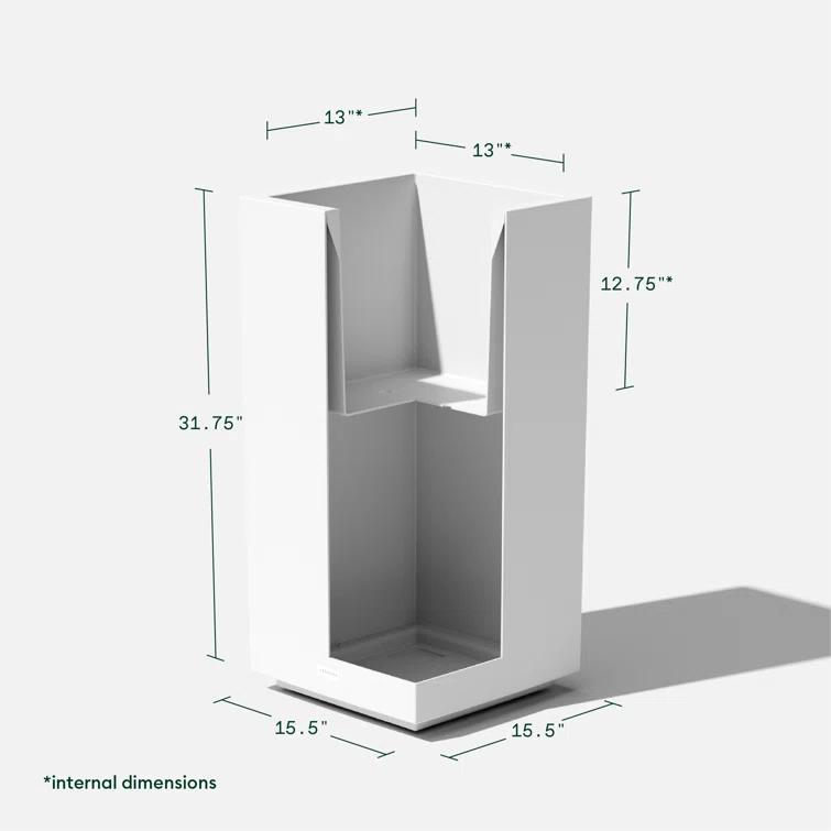 Block Series Pedestal Planter