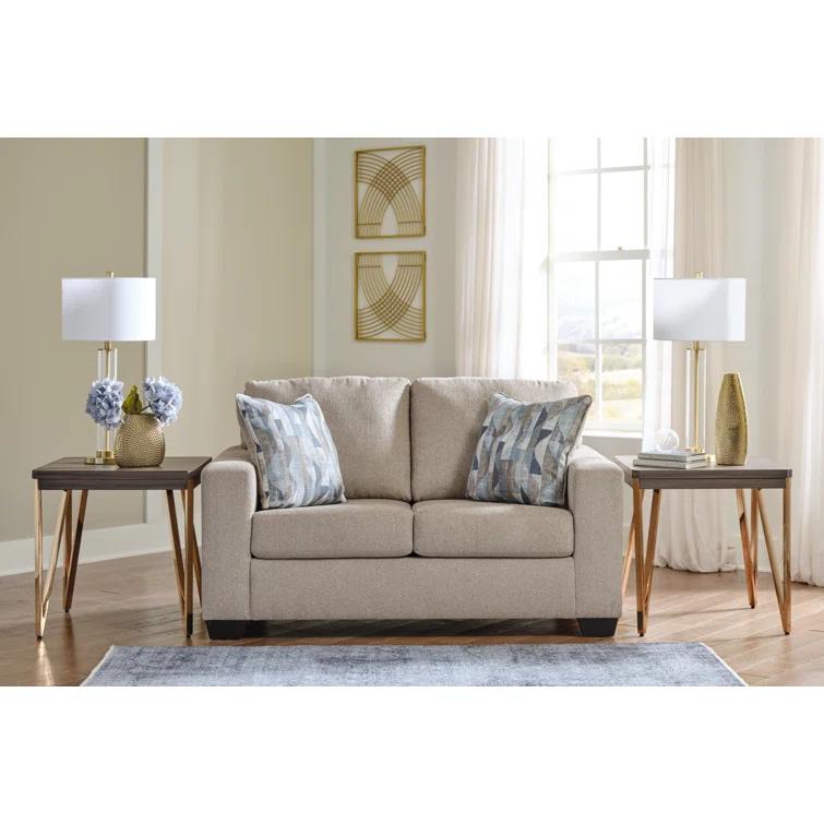Bernab 62'' Upholstered Loveseat