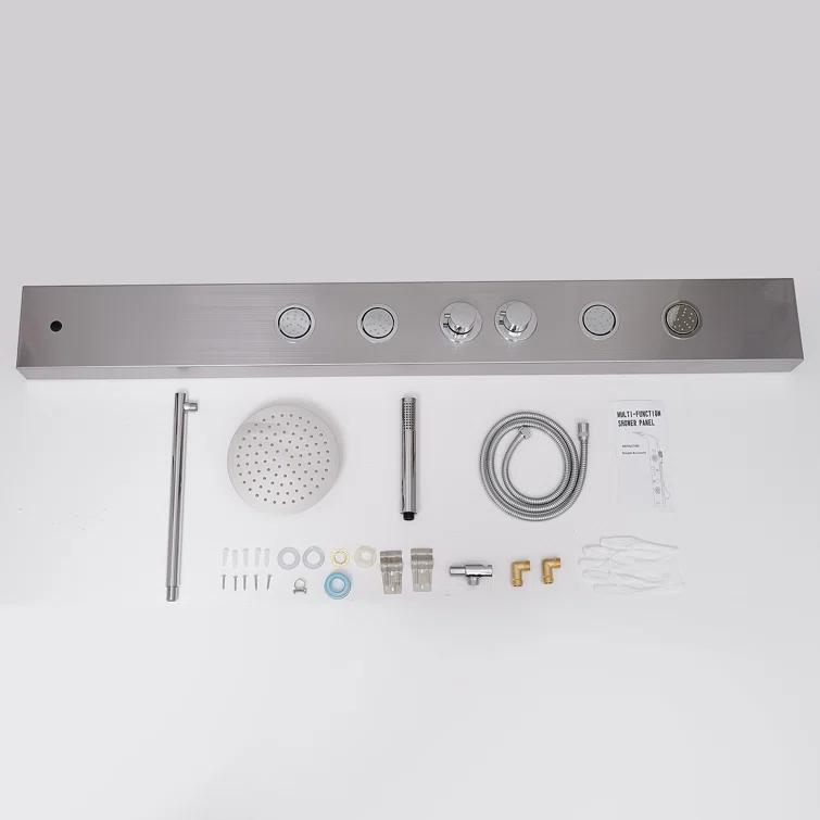 52.36'' Shower Panel with Adjustable Shower Head