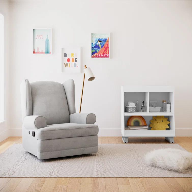 Serenity Swivel Reclining Glider with USB