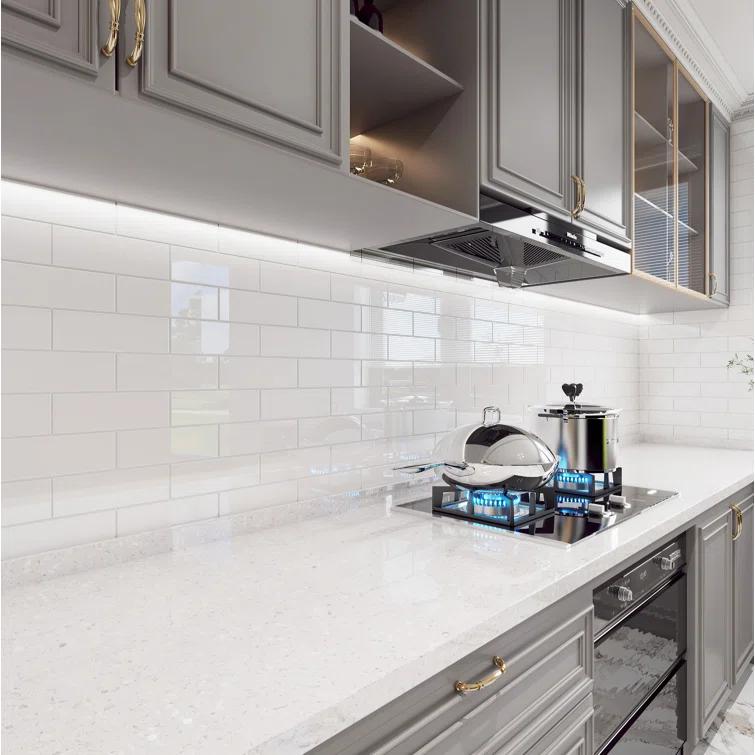 3" x 9" Glass Subway Tile