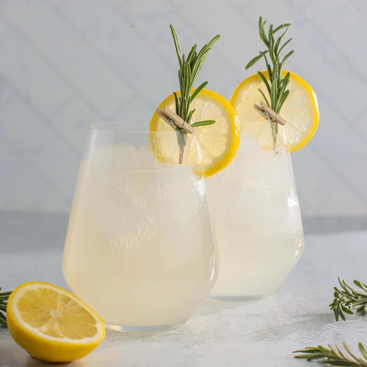 Signature-Greenwich Stemless Wine Glasses (Set of 6)