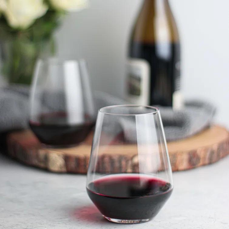Signature-Greenwich Stemless Wine Glasses (Set of 6)