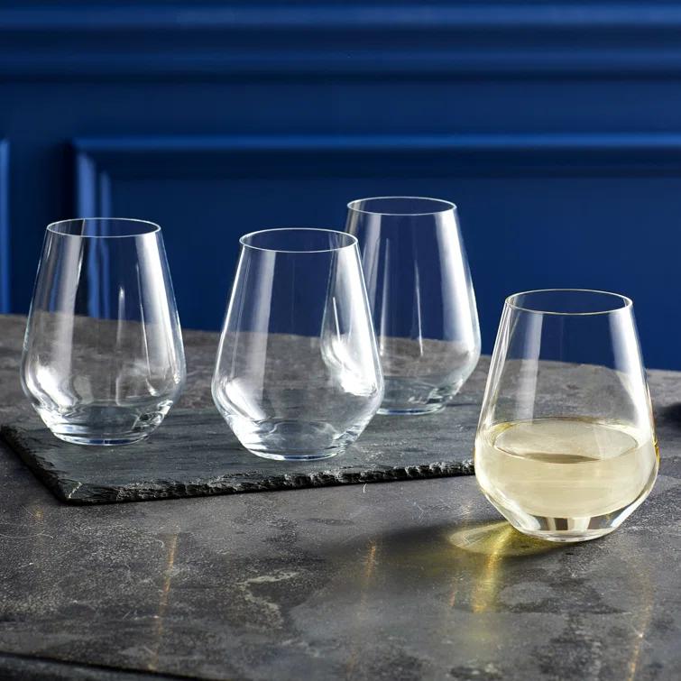 Signature-Greenwich Stemless Wine Glasses (Set of 6)