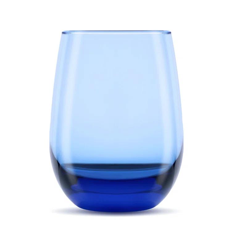 Classic Libbey All-Purpose Stemless Wine Glasses