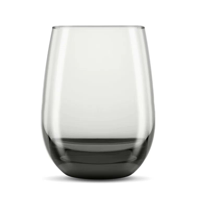 Classic Libbey All-Purpose Stemless Wine Glasses