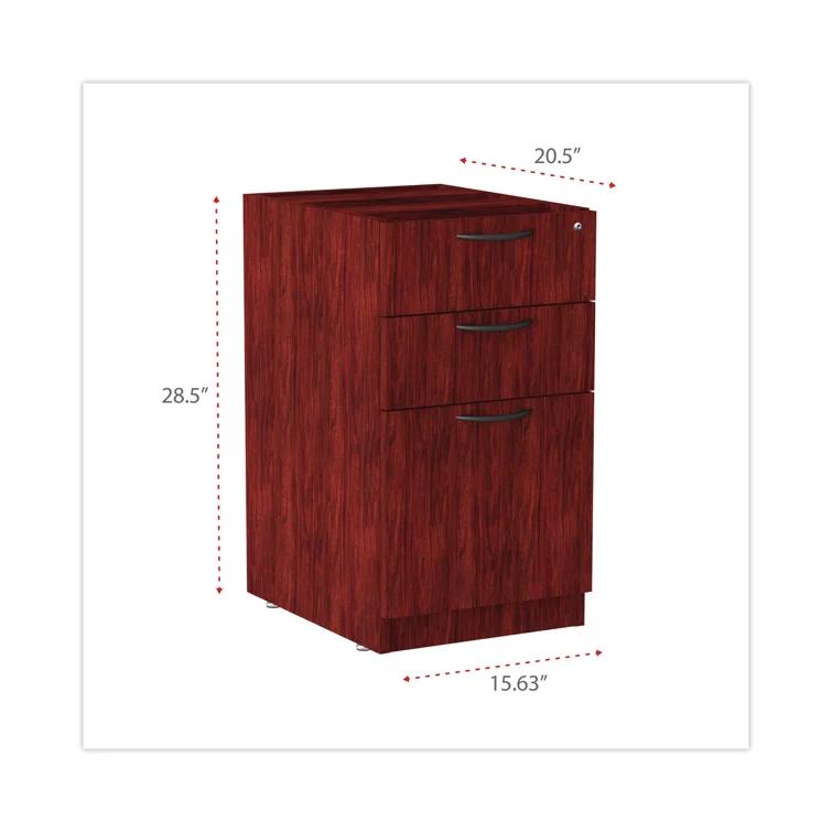 Valencia 15.63'' Wide 3 -Drawer File Cabinet