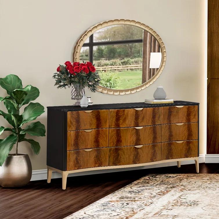 Malibu Crest Oval Mirror