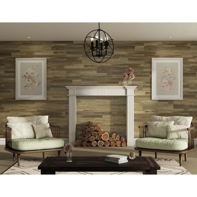 Weekend Warrior 1.5mm Thick x 7-in W x 48-in L 3-mil Luxury Vinyl Plank