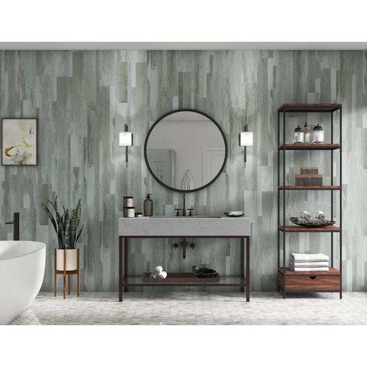 Weekend Warrior 1.5mm Thick x 7-in W x 48-in L 3-mil Luxury Vinyl Plank