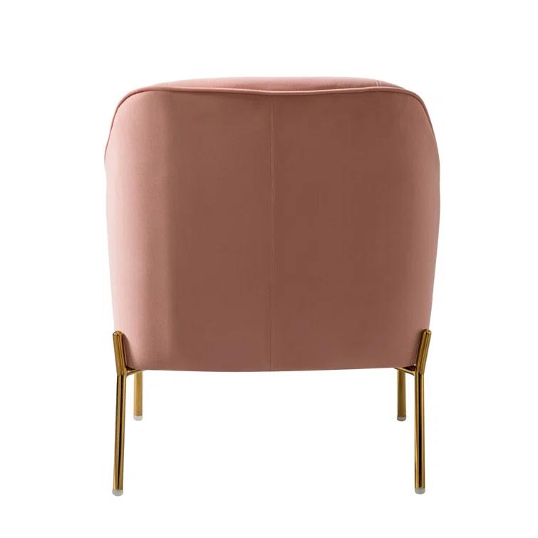 Cleo 26" Wide Contemporary Chair with Recessed Arms