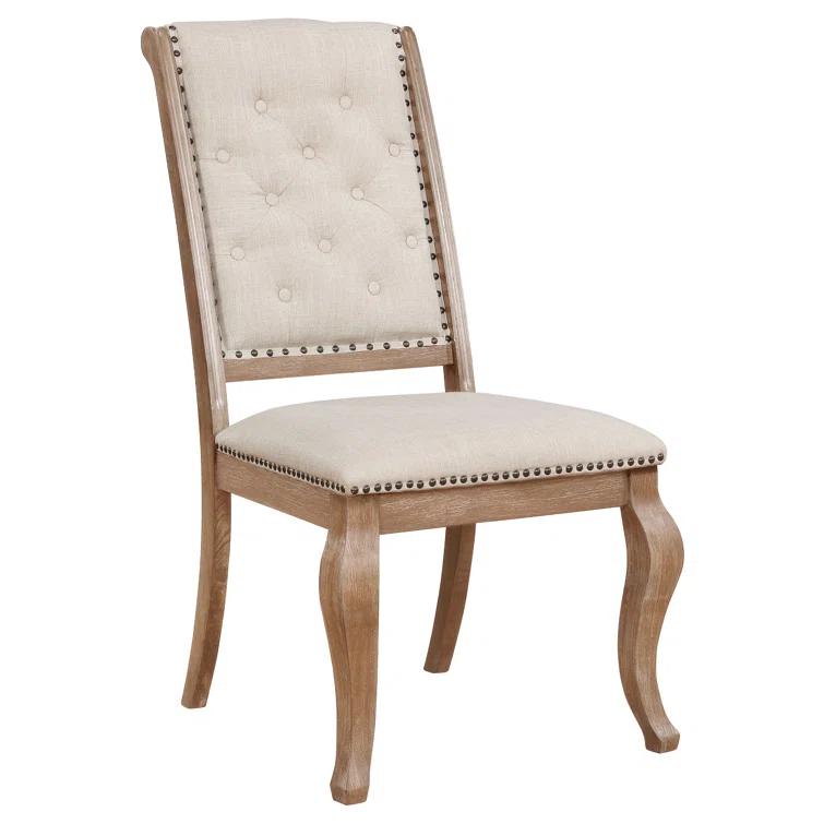 Keeter 19.25'' H Tufted Upholstered Side Chair