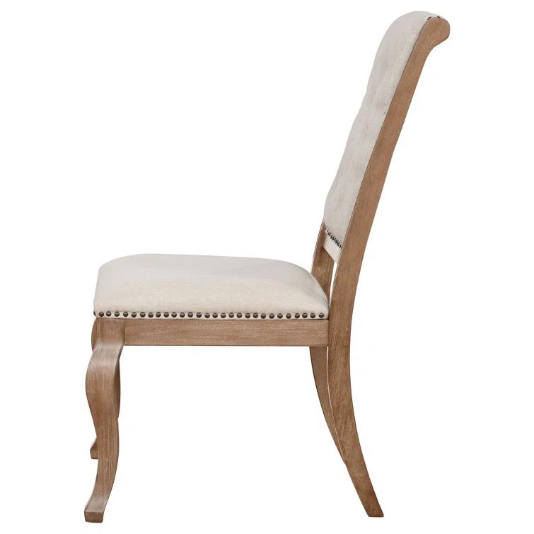 Keeter 19.25'' H Tufted Upholstered Side Chair