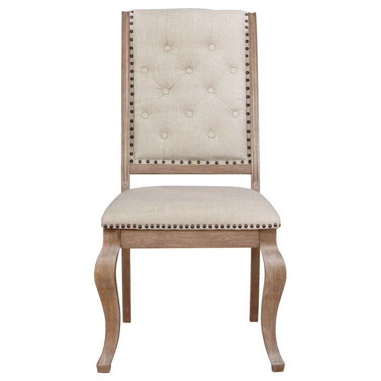 Keeter 19.25'' H Tufted Upholstered Side Chair