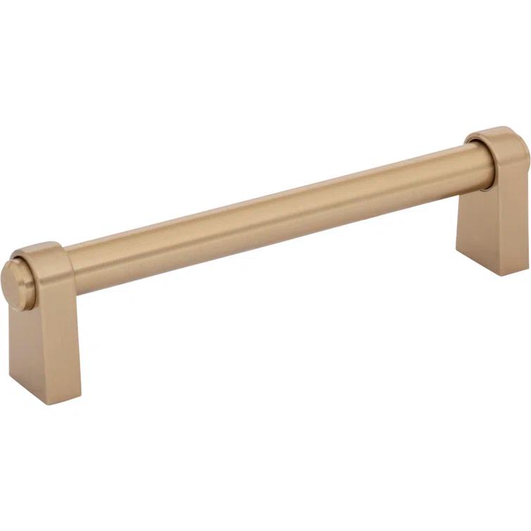 Lawrence Honey Bronze 5 1/16" Industrial Bar Pull