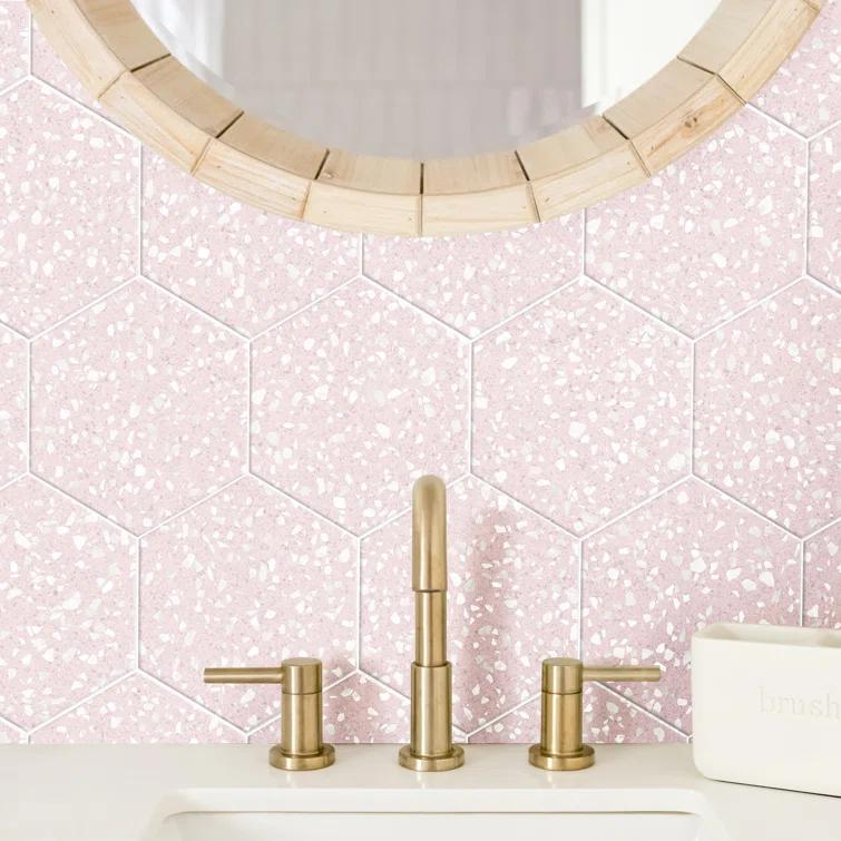 Venice 9" x 10" Porcelain Stone Look Wall & Floor Tile