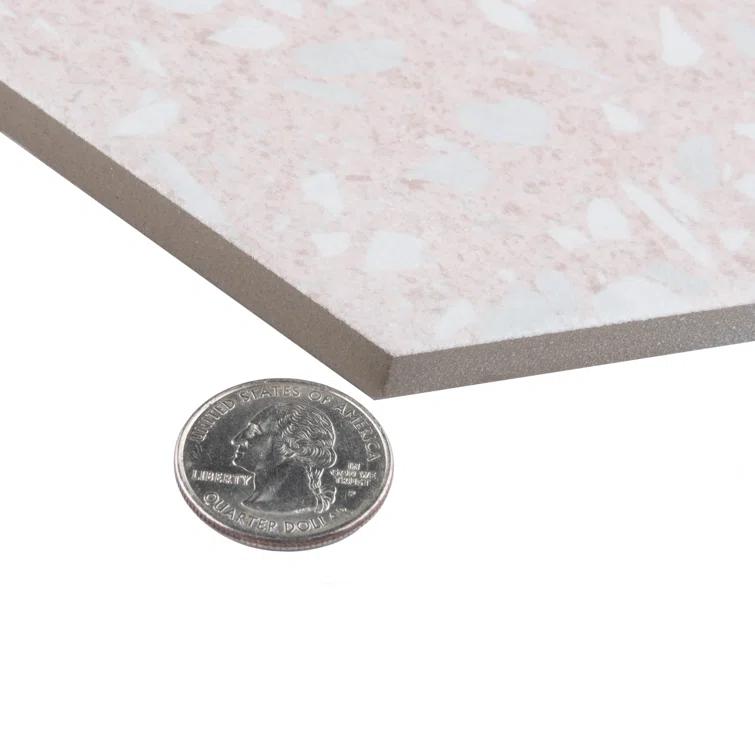 Venice 9" x 10" Porcelain Stone Look Wall & Floor Tile