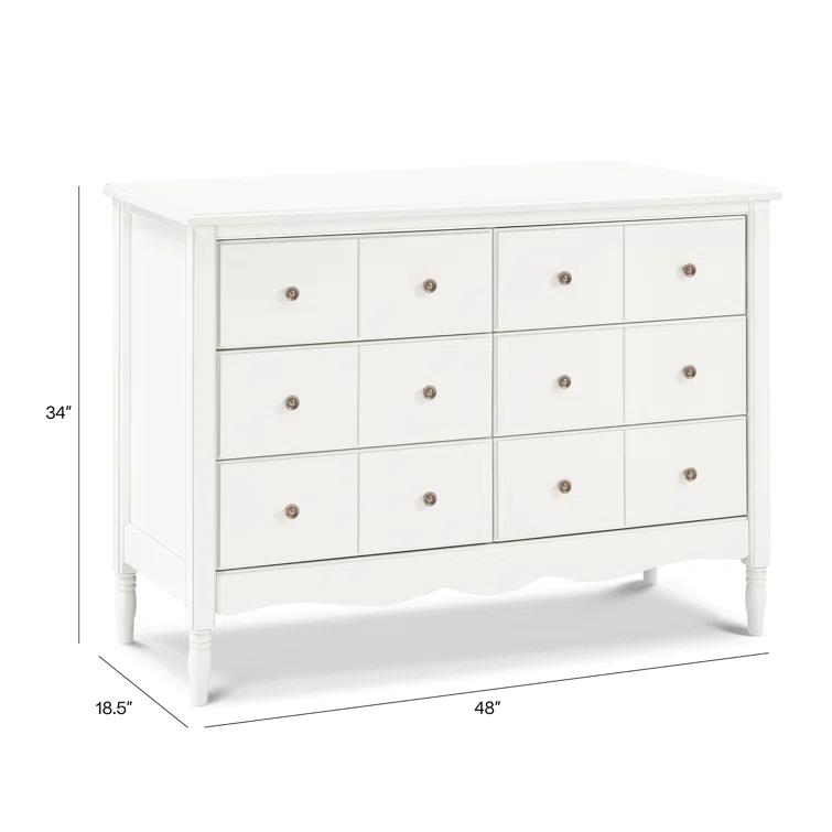 Liberty 6 Drawer 18.4" W Double Dresser